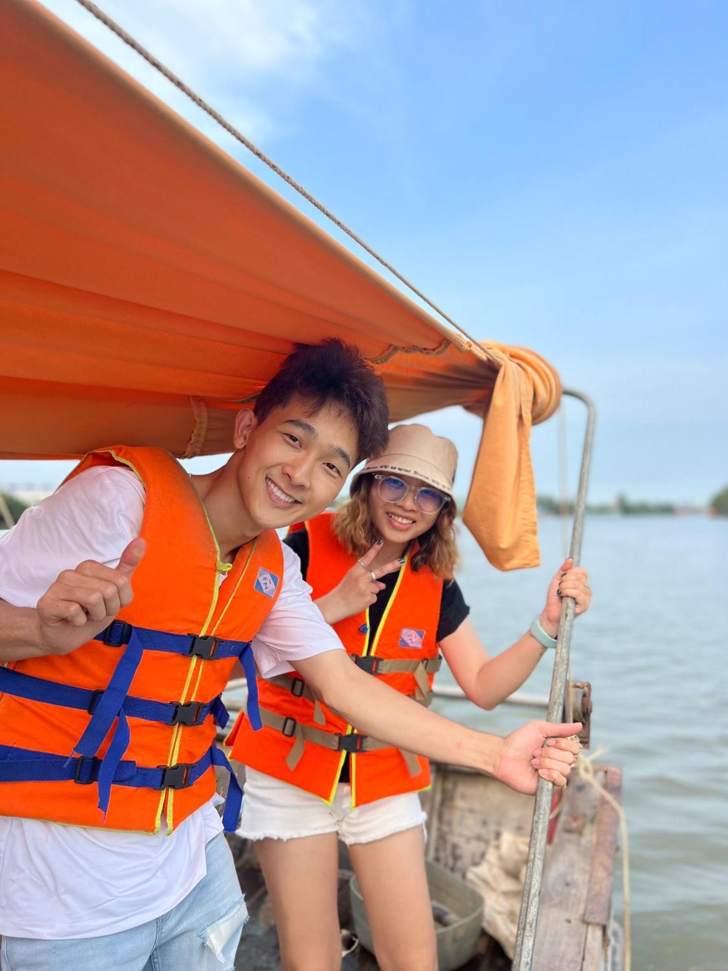 Hide Away Bungalows In Ben Tre City Екстериор снимка