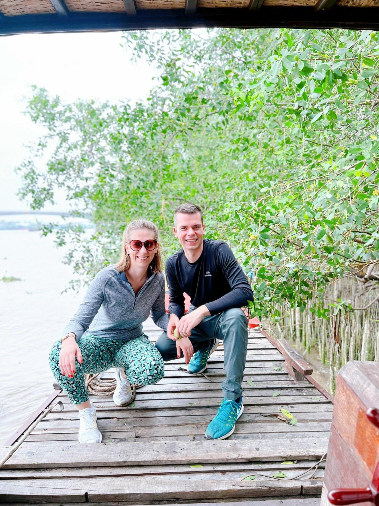 Hide Away Bungalows In Ben Tre City Екстериор снимка